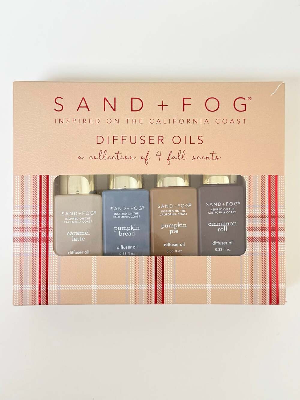 Sand + Fog Fall Collection – Diffuser Oils Gift Set (4-Piece)